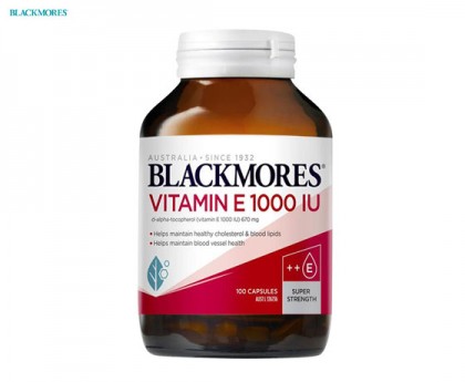 Blackmores 澳佳宝 维生素E软胶囊1000IU 100粒